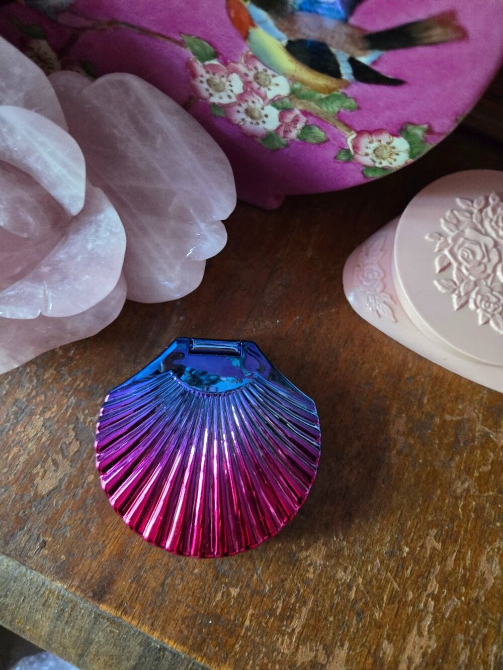 Purple iridescent
